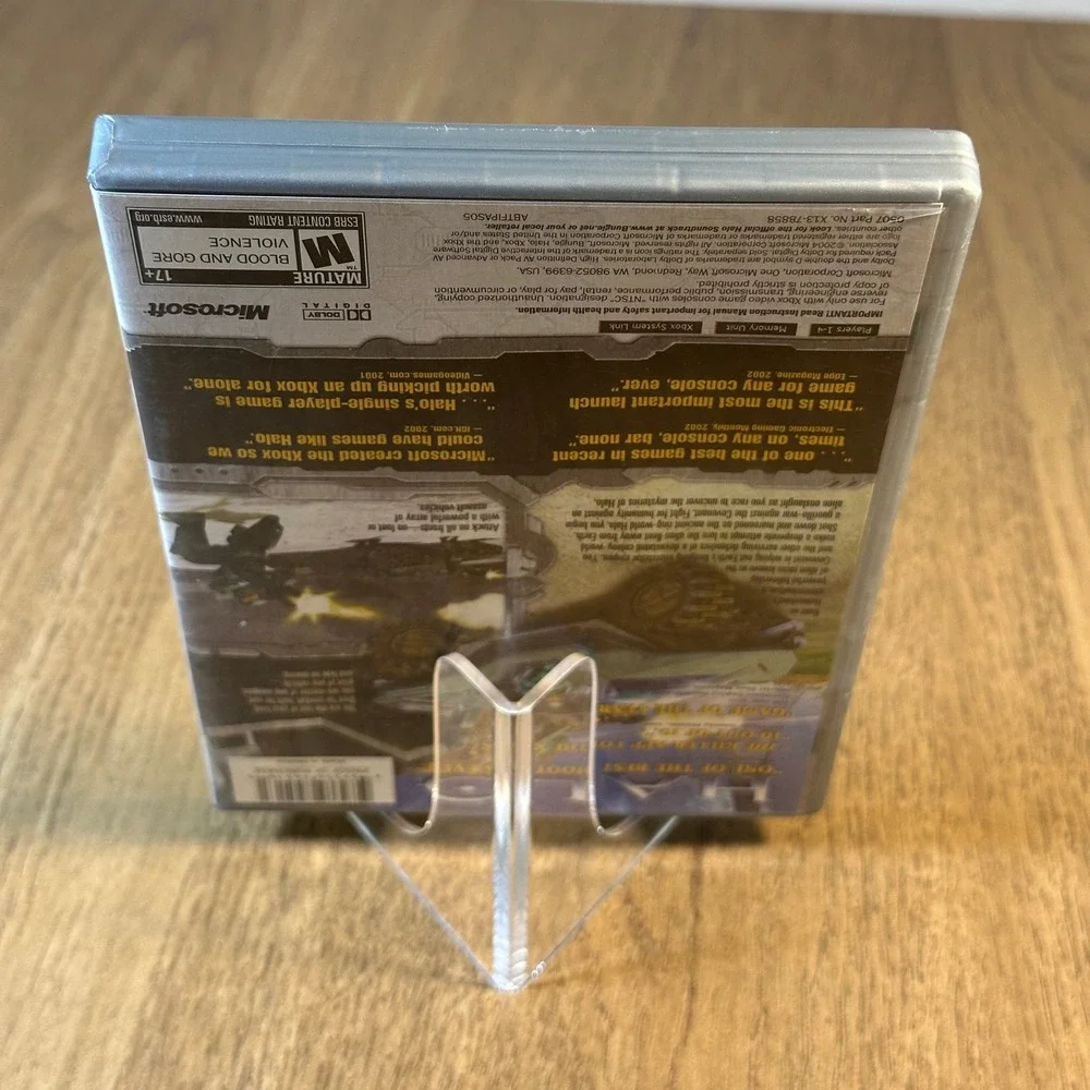 Microsoft Halo Combat Evolved CIB TESTED Xbox Platinum Hits Good Original